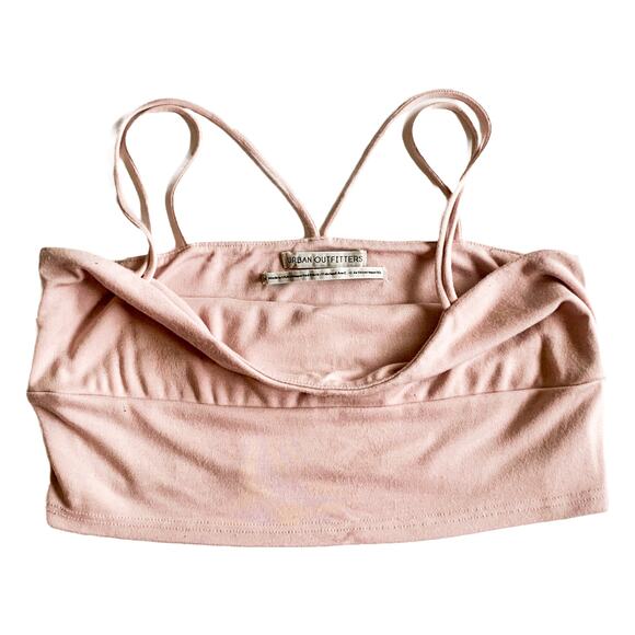 Urban Outfitters Celeste Square Neck Cami Rose Medium - Picture 7 of 9